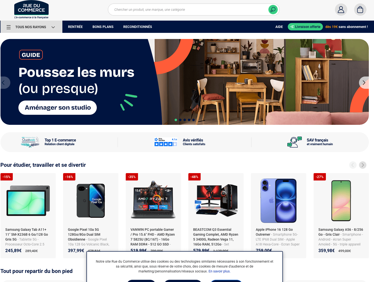 RueDuCommerce : Développement d'un module de promotion sous forme API