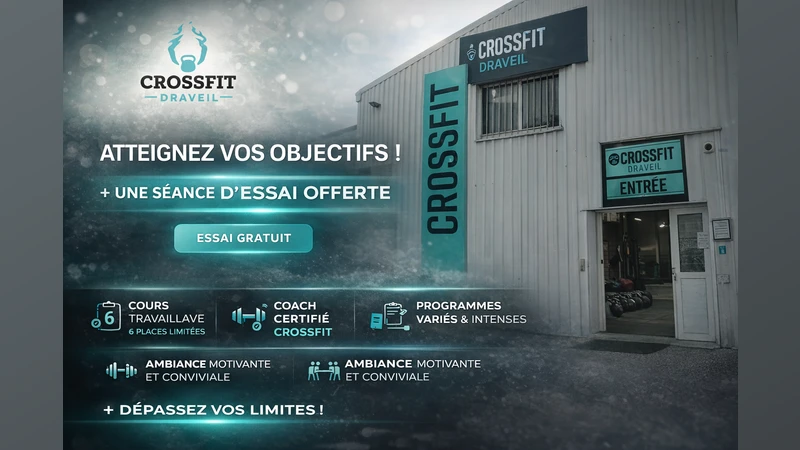 Projet Site Web Crossfit Draveil